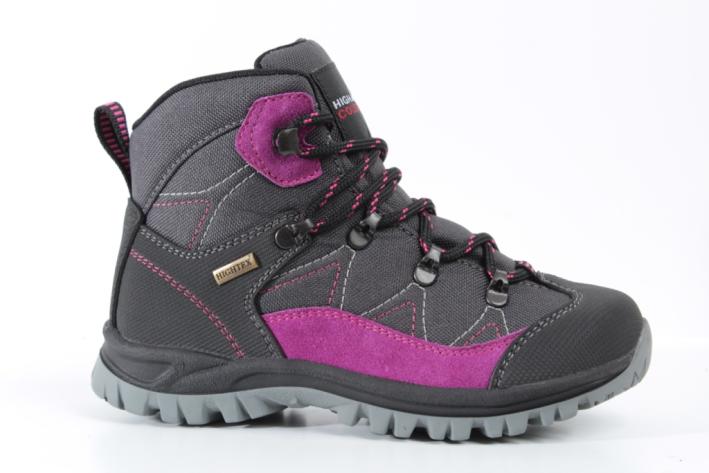 High Colorado Trek Lite juniorská treková obuv fuchsie/modrá vel. 36-39
