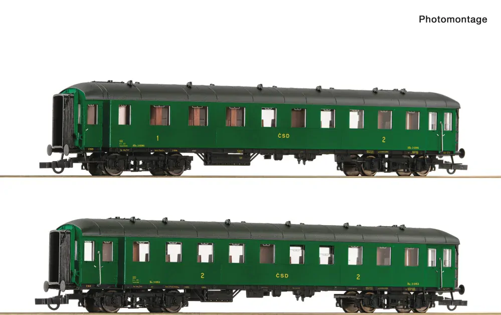 Set rychlíkových vozů ČSD