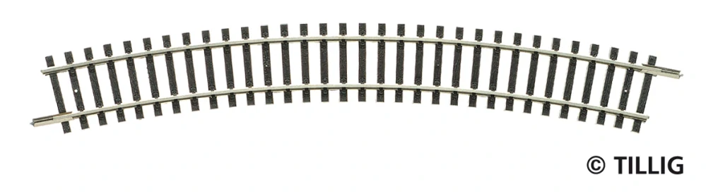 R11 - oblouková kolej R 310 mm/ 30°