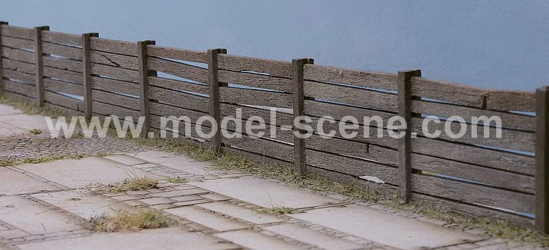 Model Scene Betonový plot TT nepravidelný