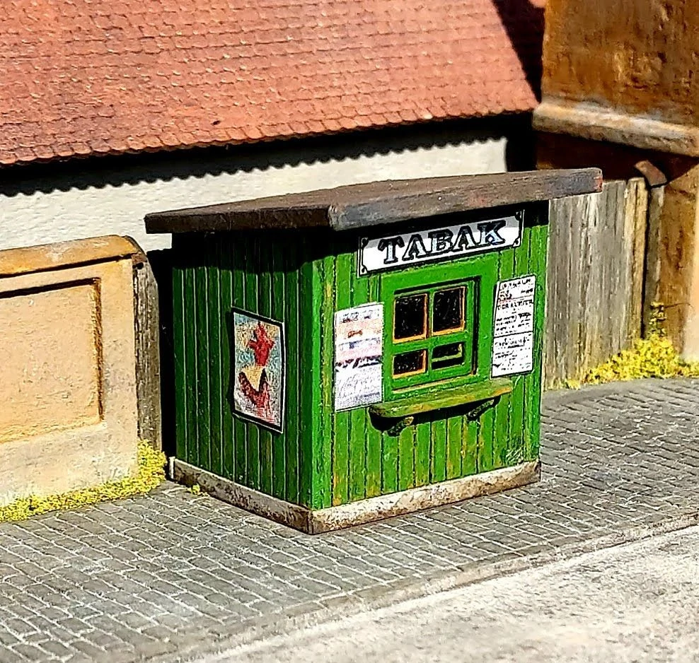 Model Scene Trafika dřevěná TT