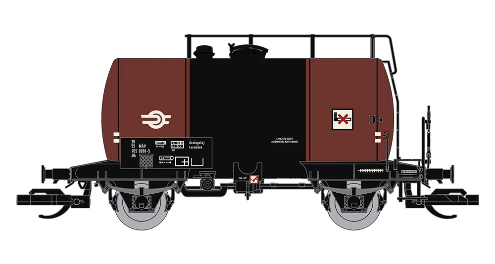 Kotlový vůz MAV Saxonia 120030