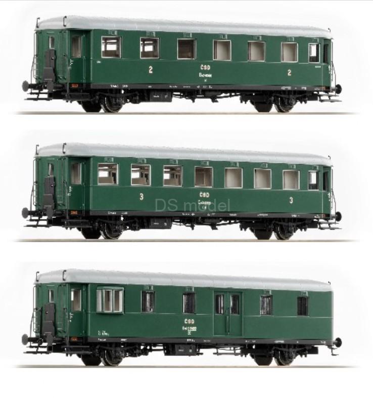 Rybák SET 5 vozů DCC