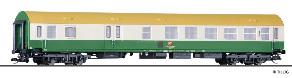 TT Osobní vůz 2tř. s oddílem pro zavazadla BDs 275DB AG