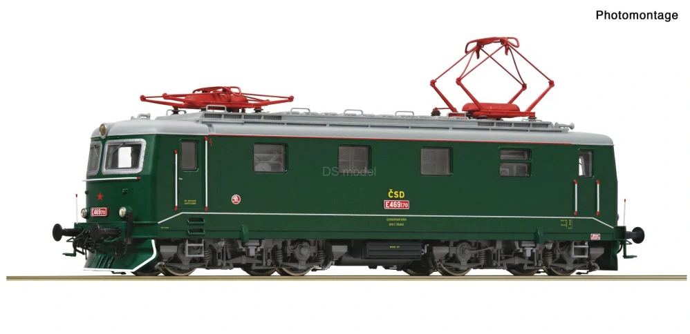 Elektrická lokomotiva E 469.170 ČSD H0