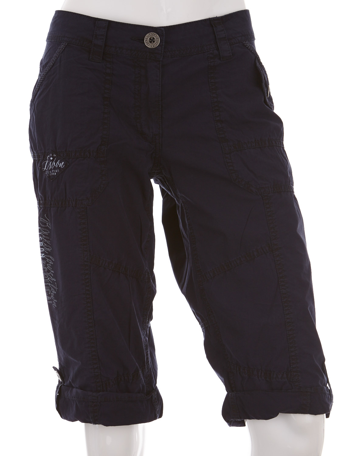 Soccx 1603-1036 dámské bermudy modrá