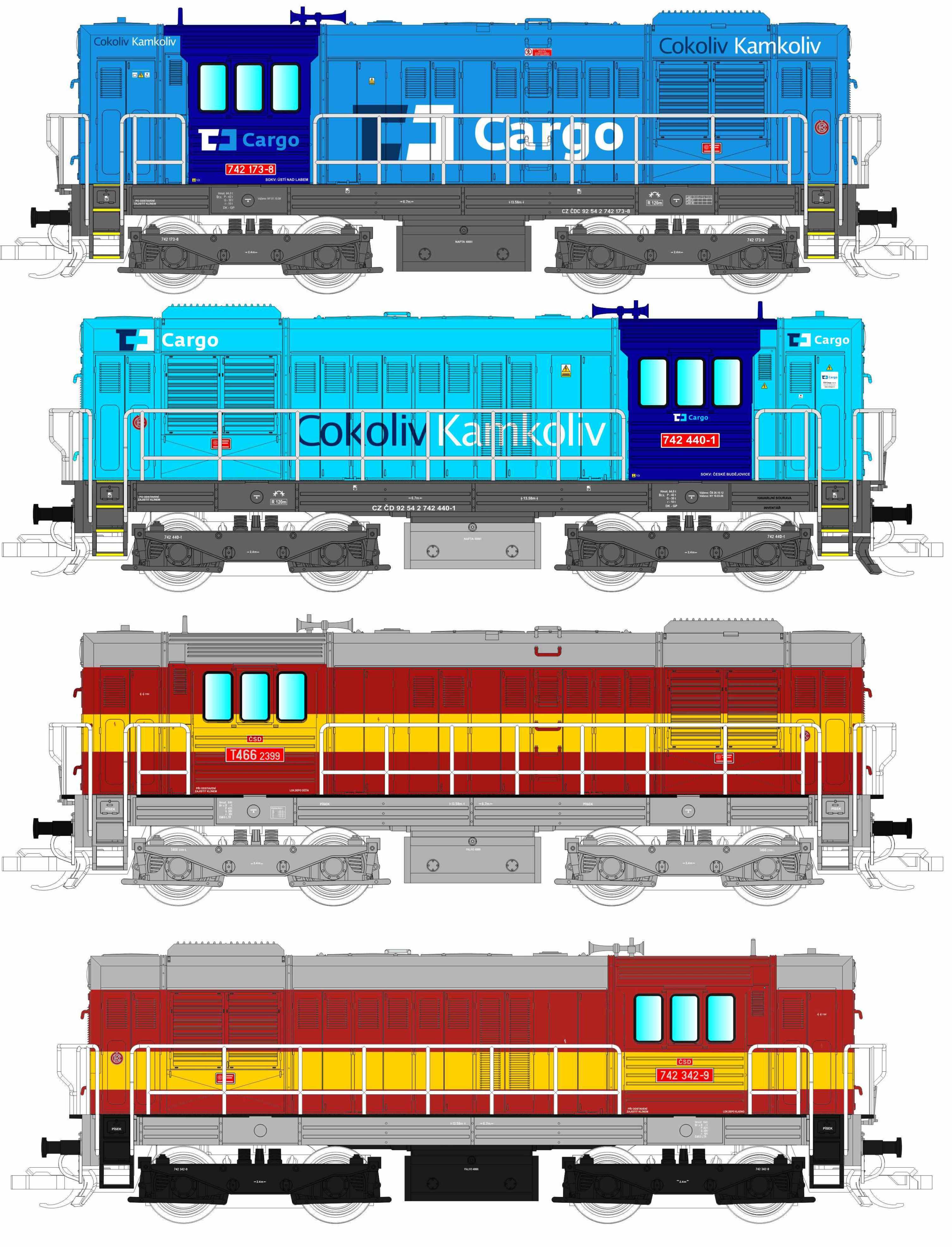 Ozvučení T466.2/742