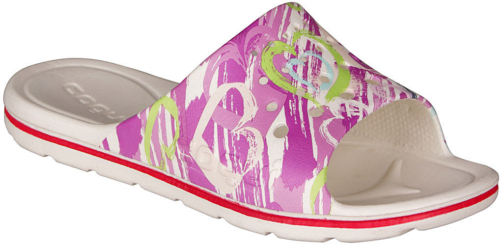 Coqui 6375 dětské pantofle pearl heats