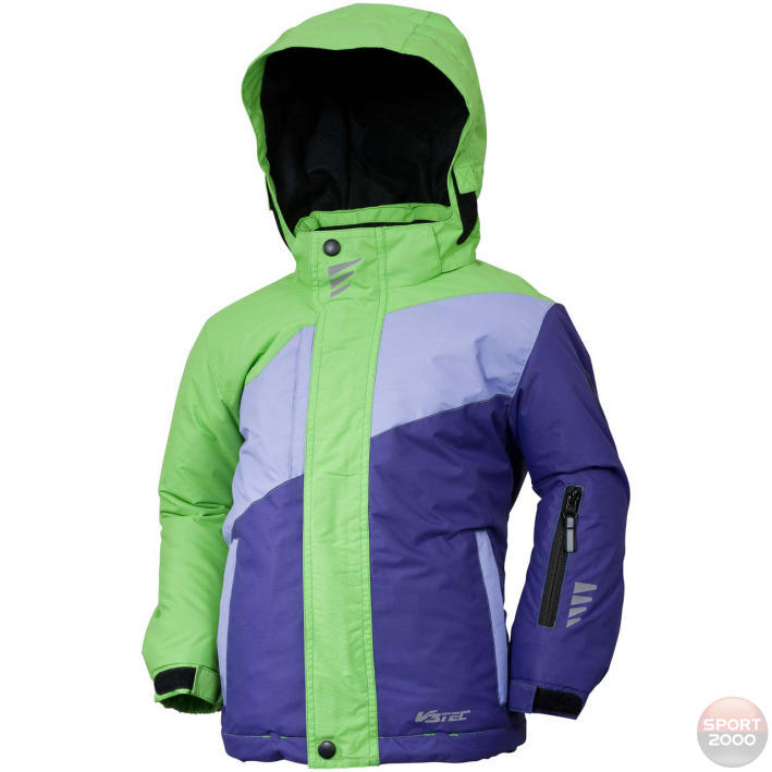 V3TEC Aik dětská zimní bunda zelená/fialová