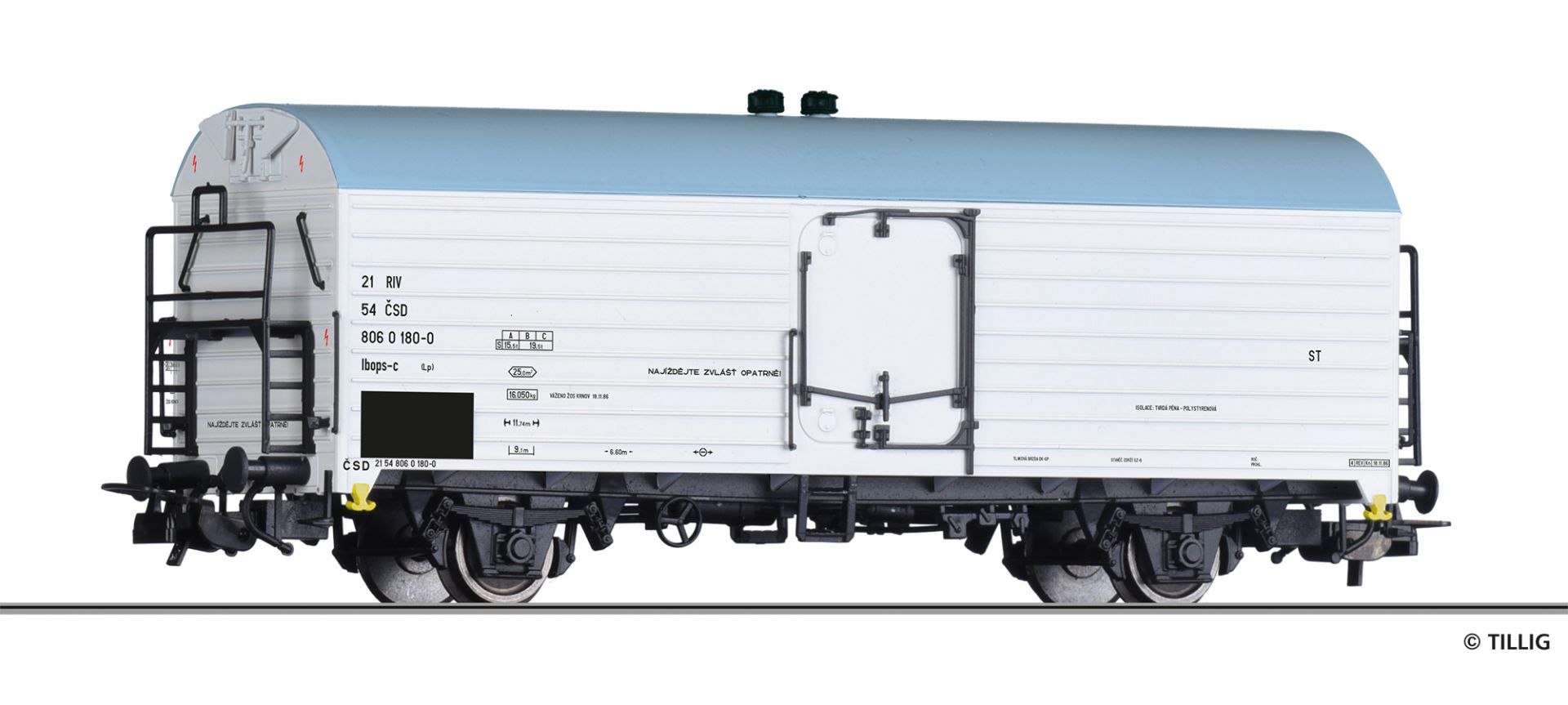 Chladírenský vůz Ibops-c