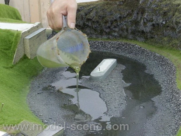 Model Scene Pigment do vody zelený