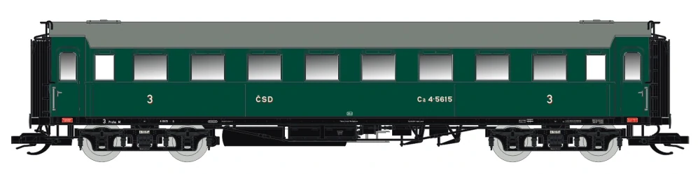 Set osobních vozů Ca ČSD H0