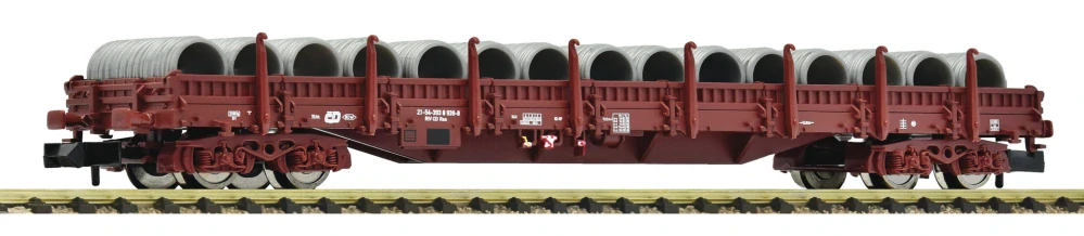 Plošinový vůz s nákladem