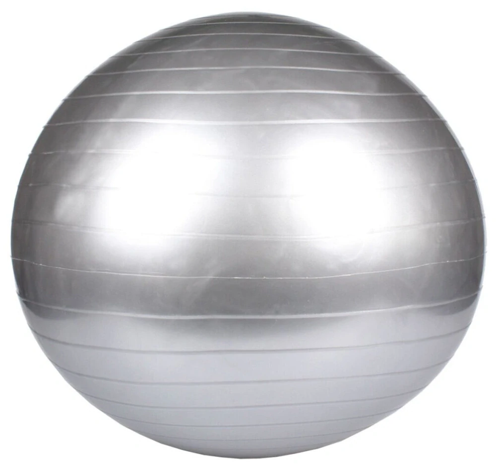 Merco gymnastický míč gymball 55cm stříbrná