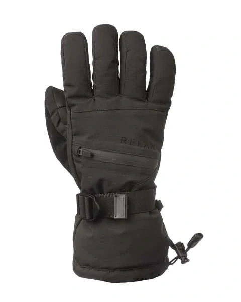 Relax Arden pánské lyžařské rukavice černá