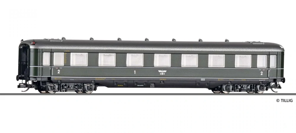 Osobní vůz 1/2 třídy DRG Tillig 16930