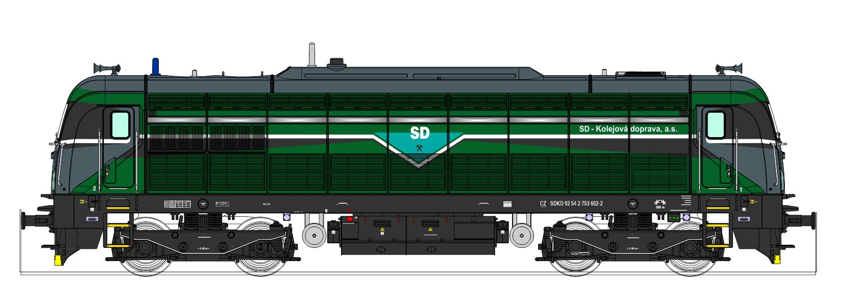 753.602-2 + 753.603-0 DCC