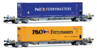 Set kontejnerových vozů Sffgmss