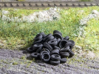 Juweela staré pneu skládka 40g