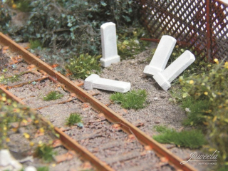 Juweela mezník šedý 50ks