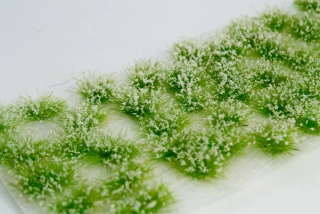 Model Scene Květinové trsy bílé