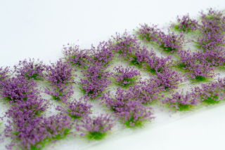 Model Scene Květinové trsy fialové