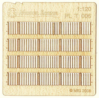 Model Scene Plaňkový plot slabší