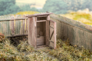 Model Scene Kadibudka stavebnice TT