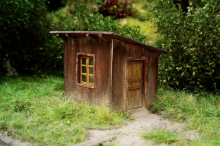 Model Scene Výhybkářská bouda TT