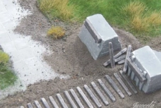 Juweela Železniční pražce dřevěné 10g