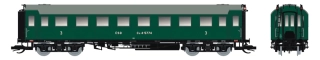 Osobní vůz Ca 4-5774 ČSD TT Koncový vůz