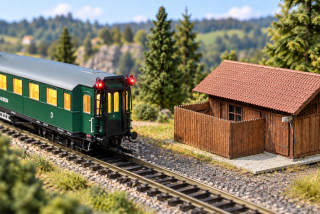 Osobní vůz Ca 4-5774 ČSD TT Koncový vůz
