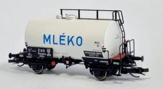 Kotlový vůz MLÉKO ČSD