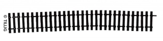 Dřevěné pražce flexi 220 mm H0 Tillig 85025