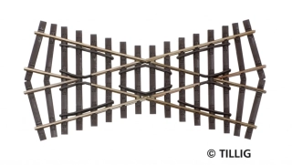 Křižovatka 30° H0 Tillig 85170