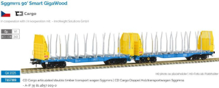 "H0" Sggmrrs 90 ČD Cargo Smart GigaWood
