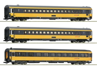 Set 3 osobních vozů, Regio Jet, H0