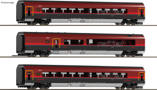 Set2 RailJet ÖBB s osvětlením