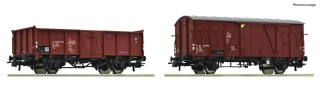 Set nákladních vozů ČSD Vte + Zt H0